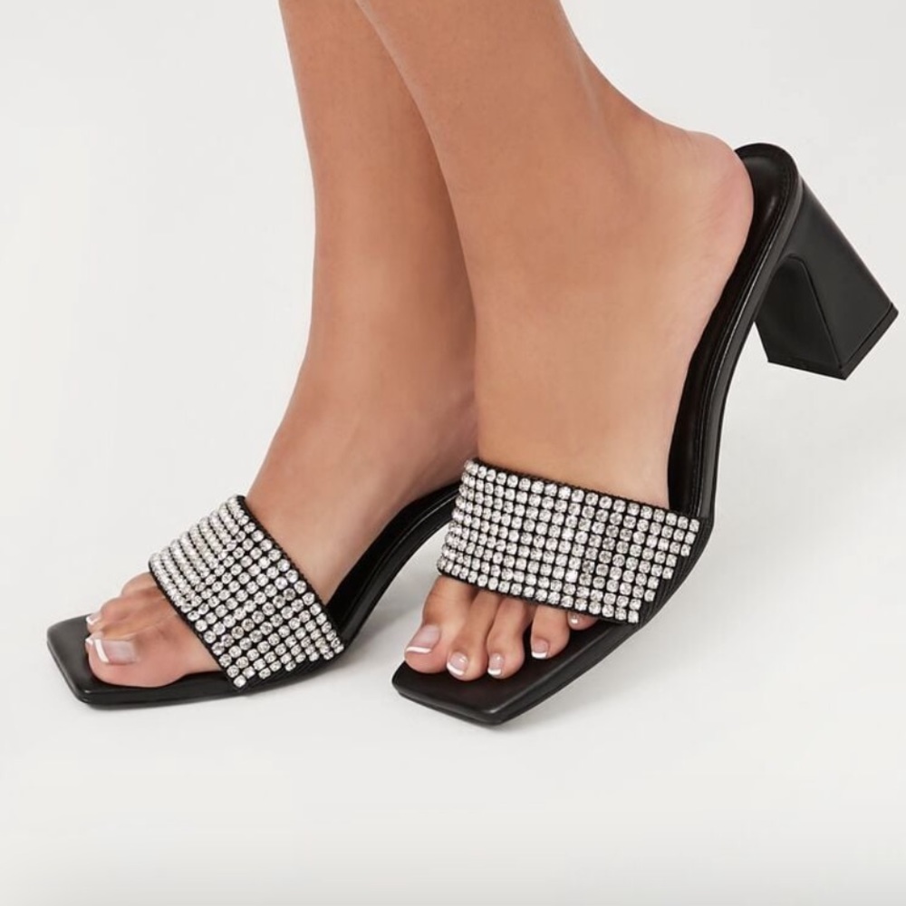 Black heels
